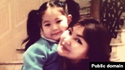 Alma Shalabayeva, the wife of self-exiled Kazakh billionaire Mukhtar Ablyazov, and her daughter Alua.