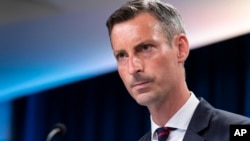 State Department spokesman Ned Price says the U.S. team and Taliban 'discussed robust humanitarian assistance' to Afghanistan.