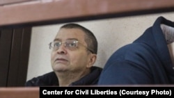Dzhemil Gafarov attends his trial last month. He had complained that guards had refused to provide him with medical assistance.