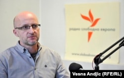 Nemanja Nenadic of Transparency International in Serbia (file photo)