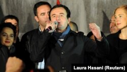 Albin Kurti, leader of the leftist Vetevendosje party, is expected to enter coalition talks with the center-right Democratic League of Kosovo.