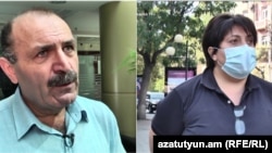 Правозащитники Вардан Арутюнян и Нина Карапетянц