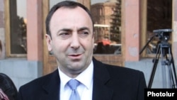 Արդարադատության նախարար Հրայր Թովմասյան