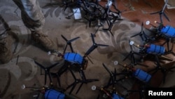 Cum lansează Ucraina plase pentru a doborî dronele rusești din aer