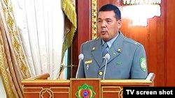 Türkmenistanyň Sagdyn jemgyýet howpsuzlygyny goraýyş gullugynyň başlyklygyna podpolkownik Atadurdy Osmanow bellendi, 1-nji awgust.