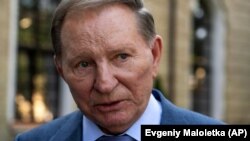 Former Ukrainian President Leonid Kuchma (file photo)