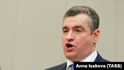 Leonid Slutsky, chairman of the Russian State Duma's Foreign Affairs Committee