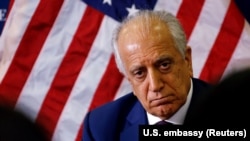 د افغانستان د سولې لپاره د امریکا د بهرنیو چارو وزارت ځانګړی استازی زلمی خلیلزاد