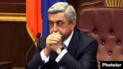 Третий президент Армении Серж Саргсян (архив)
