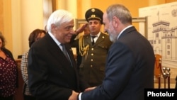 Премьер-министр Армении Никол Пашинян принял президента Греции Прокопиоса Павлопулоса, 5 ноября 2019 г․