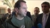 Министр обороны Армении Давид Тоноян беседует с журналистами, Ереван, 18 сентября 2019 г.