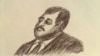 Хает Шарифкожоевдин колго тартылган сүрөтү