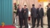 Назарбаев встречает прибывших на саммит СНГ