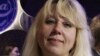 Irina Slavina set herself on fire in October. 