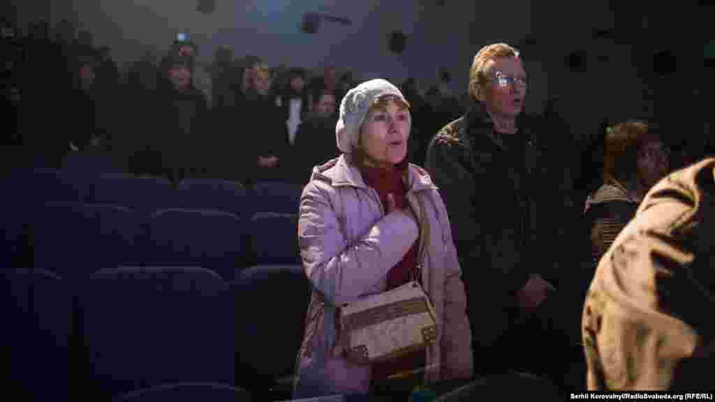 Після презентації фільму відбувся&nbsp;концерт &laquo;Пісні свободи&raquo;, що традиційно завершився гімном України