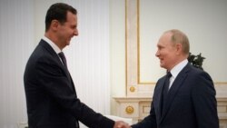 Al-Asad i Putin, Moskva, septembar 2021.