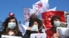 Opposition Supporters Rally In Georgian Capital