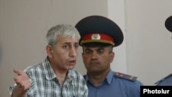 Շանթ Հարությունյանը դատարանի դահլիճում, արխիվ