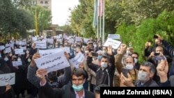 اعتراضات معلمان ایران در سالهای اخیر افزایش یافته است