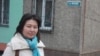 Алматинка Айгуль Сеилханова на улице Мирзояна. 27 марта 2014 года.