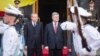 Президент України Петро Порошенко (праворуч) та президент Туреччини Реджеп Таїп Ердоган у Києві. 9 жовтня 2017 року