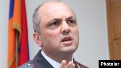 Ոստիկանության Երեւան քաղաքի վարչության պետ Ներսես Նազարյան