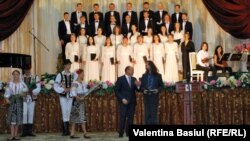 La ceremonia de astăzi