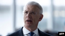 Latvia's Foreign Minister Krisjanis Karins 