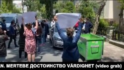 Акция протеста граждан Туркменистана, Стамбул, 29 мая, 2020