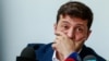 Ukrainian President Volodymyr Zelenskiy won in an April landslide. 