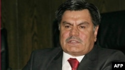 Hasim Kilic, chairman of the Constitutional Court, announcing the court's decision in Ankara