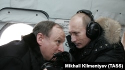 ФСБ башлыгы Николай Патрушев һәм Русия президенты Владимир Путин