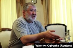 Ihor Kolomoyskiy is accused of defrauding Privatbank of hundreds of millions of dollars. (file photo)