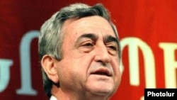 Serzh Sarkisian speaks at his party's congress, but did anyone listen?