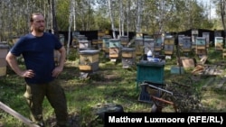 Sergei Surovtsev has 100 beehives on his homestead in Russia's Far East. "When I come here, I enter a meditative state,” he says.