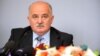 Прес-конференција на Јавниот обвинител Марко Зврлевски во Скопје.