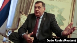 Milorad Dodik, the Serb member of Bosnia-Herzegovina's presidency.