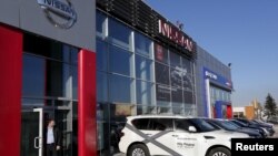 Nissan-ի վաճառասրահ Ռուսաստանում, արխիվ