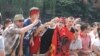 Протести на Албанци против полициската операција Монструм.
