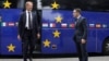 Архивска фотографија: Евроамбасадорот Аиво Орав и вицепремиерот за евроинтеграции Фатмир Бесими. 