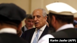 U.S. Special Representative for Afghanistan Zalmay Khalilzad (file photo)