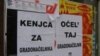 Plakati koji odražavaju revolt građana zbog čekanja na izbor gradonačelnika, Foto: Tina Jelin