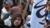 Митинг сторонников "Хизб-ут Тахрир" в Крыму, ставшем в последние годы прибежищем для гонимых членов этой организации из стран Центральной Азии.