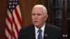 Pence Says U.S. Is 'Natural Ally' For Iranians Seeking Freedom