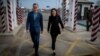 German Foreign Minister Annalena Baerbock and her Ukrainian counterpart, Dmytro Kuleba, visit a Ukraine-Moldova border crossing point in the Odesa region on February 24. 