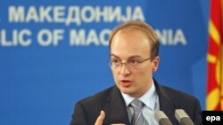 Министерот за надворешни работи Антонио Милошоски