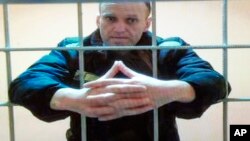 Aleksei Navalny fell ill on April 7 when he was released from a punishment cell after a 15-day stay in which he lost about 8 kilograms, his spokeswoman said. 