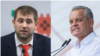 Ilan Shor (left) and Vladimir Plahotniuc have already been sanctioned by the European Union. The bloc's foreign ministers are expected on July 15 to impose sanctions on others deemed guilty of “actions destabilizing" Moldova.
