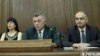 Представители неправящих сил на совместной пресс-конференции (архив)