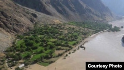 Tajikistan -- Floods in Badakhshan region, 13Jul2017